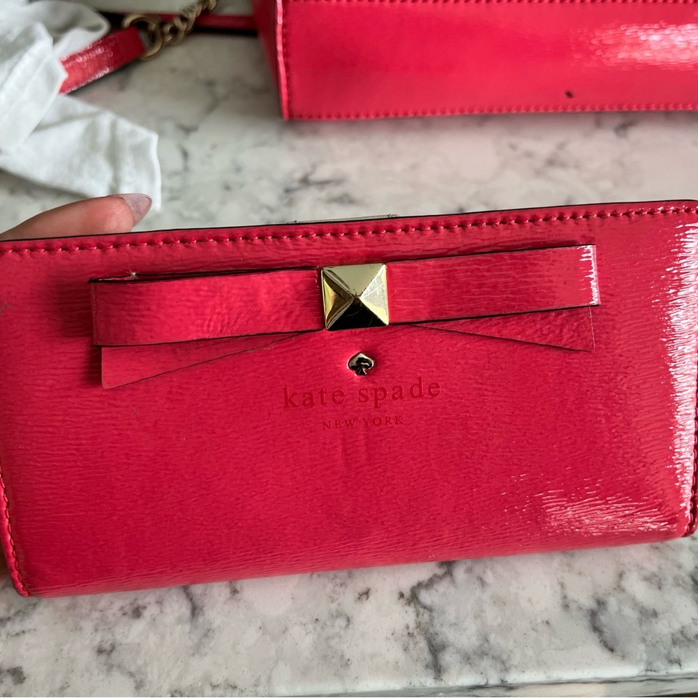 Pink Kate Spade Purse and Wallet Crossbody - Picture 4 of 14